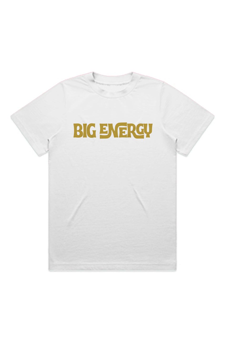 BIG BIG Energy Boxy Fit T-Shirt - Bold Branding & Premium Comfort