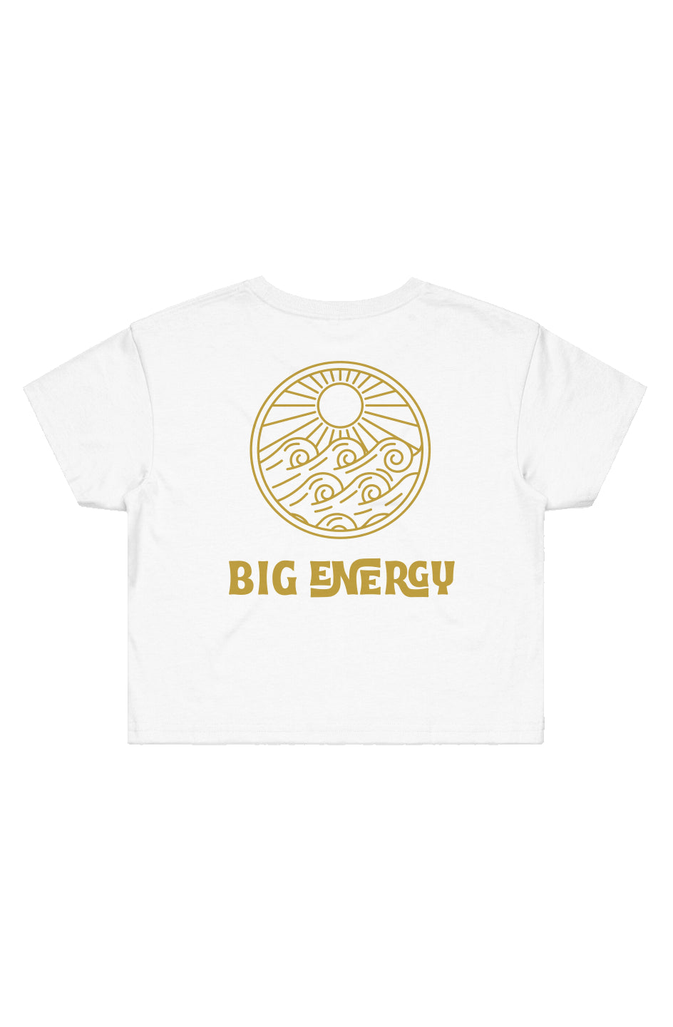 BE Original Street Crop T-Shirt - Bold Big Energy Logo