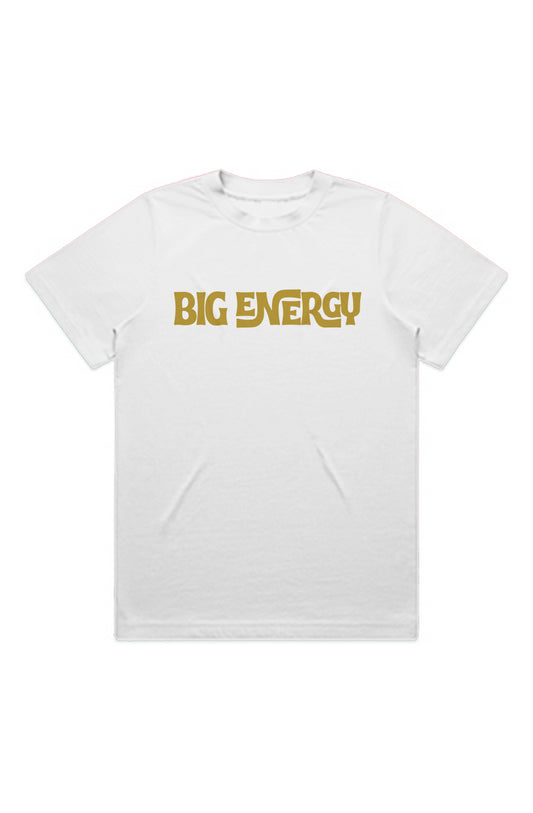 BIG BIG Energy Boxy Fit T-Shirt - Bold Branding & Premium Comfort